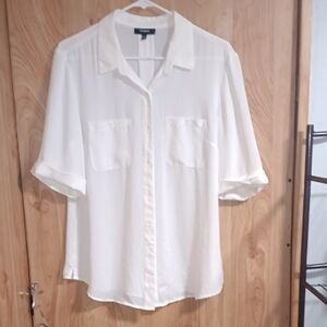 George Cream Casual Button Down Shirt